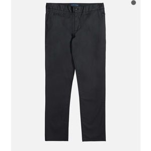 Five Four Regan Straight Leg Pants Size 36 Black Relaxed Chino Pants NWT